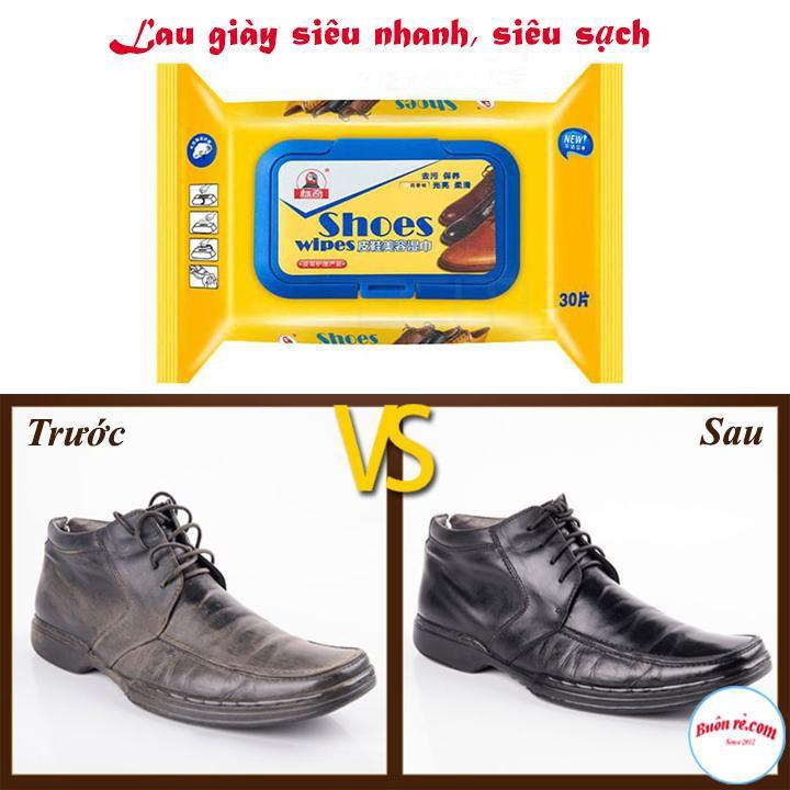 Khăn Giấy Lau Giày Siêu Sạch SNEAKER Hộp 30 Tờ Siêu Hot