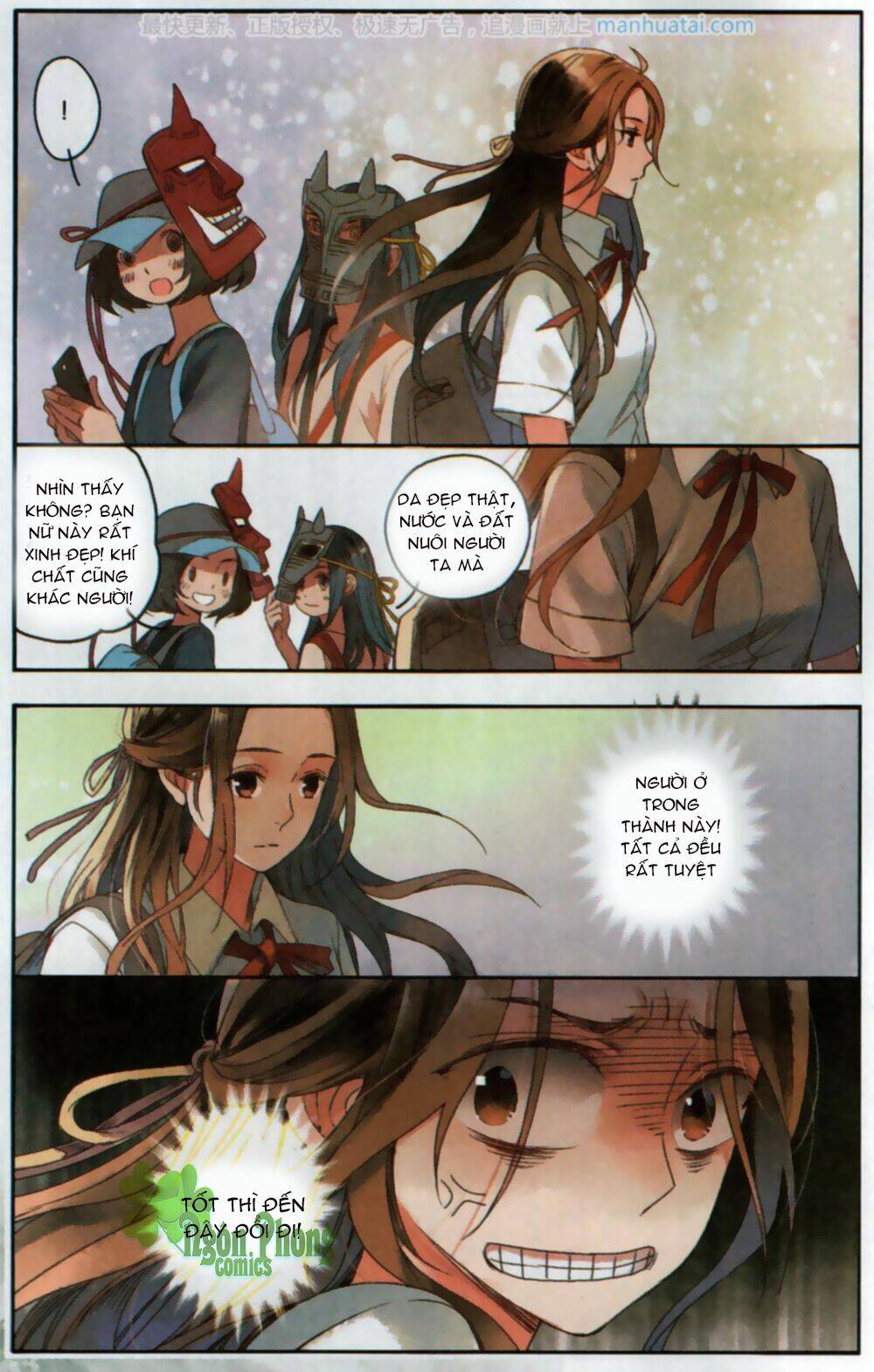 lệnh cấm nghị tộc 2 ẩn diện trấn chapter 1 10