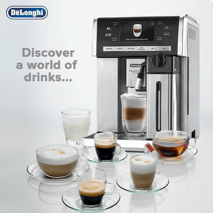 Máy Pha Cà Phê Tự Động DELONGHI PRIMADONNA ESAM 6900, Máy Pha Cafe, Espresso, Cappuccino, Made In Italy, BH 12 Tháng