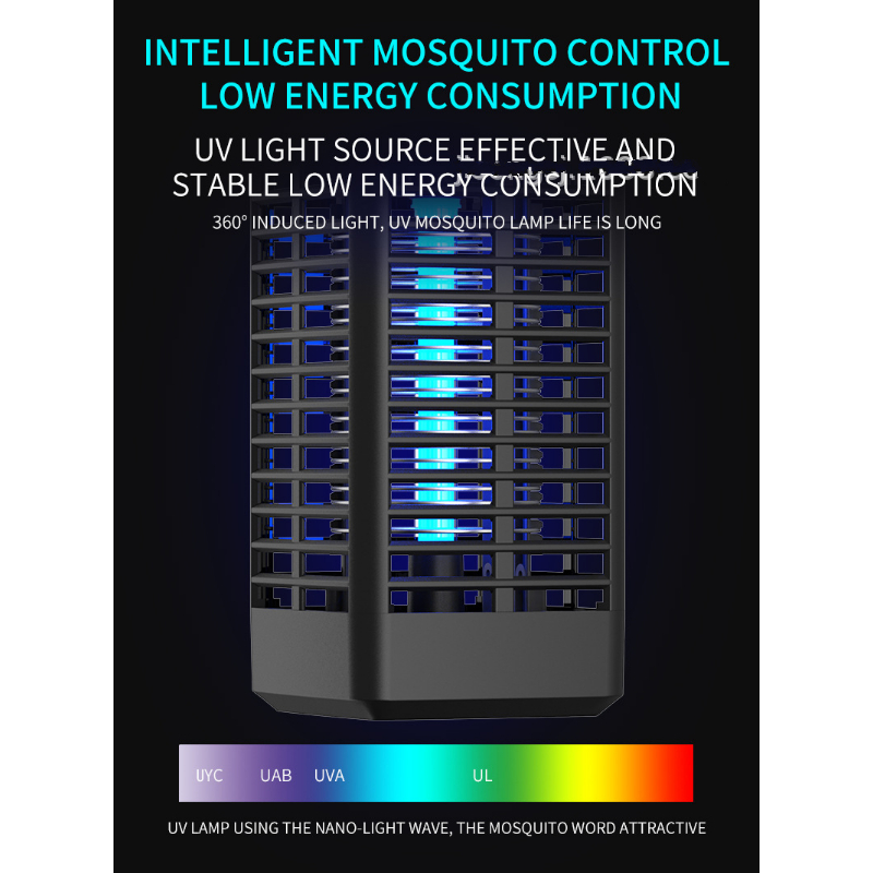 Đèn Diệt Muỗi UV WAVE 360°