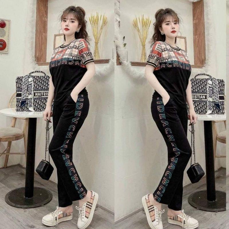 SÉT BỘ THỂ THAO PHỐI HỌA TIẾT CARO