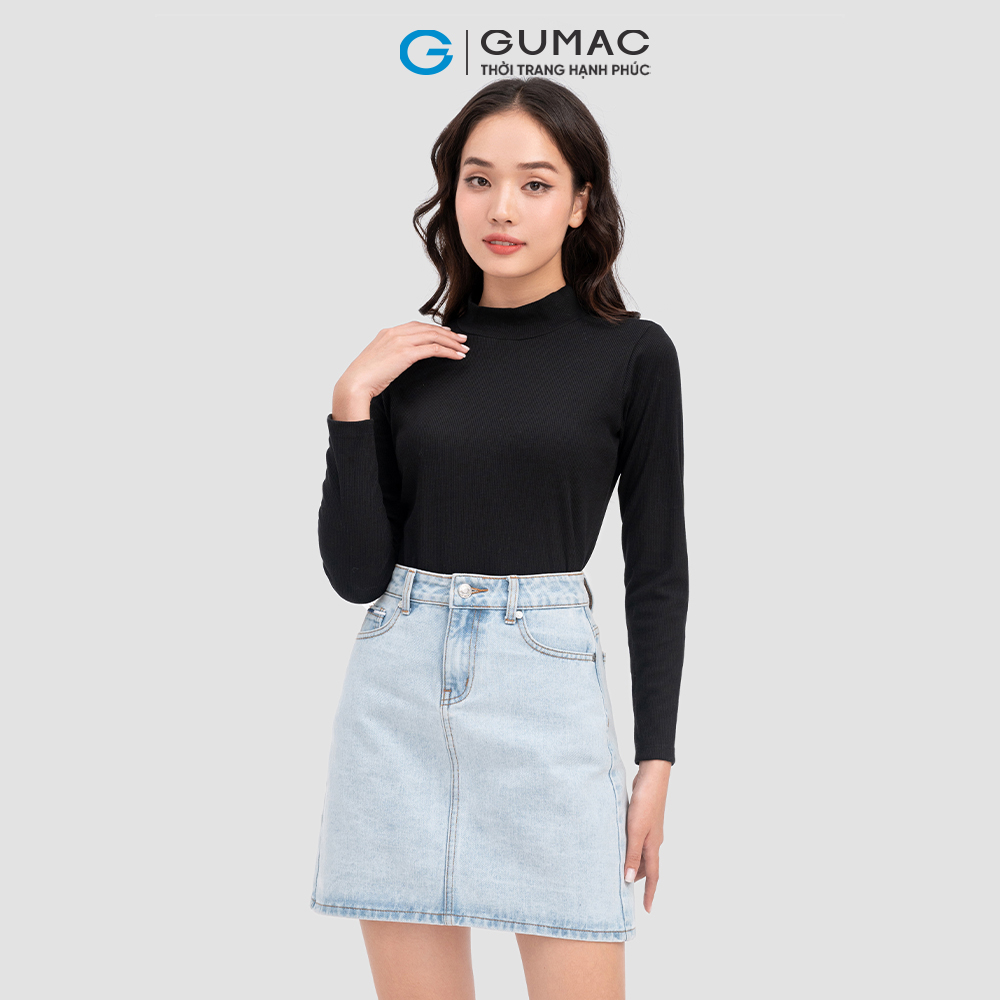 Áo cổ lọ tay dài GUMAC ATC11054