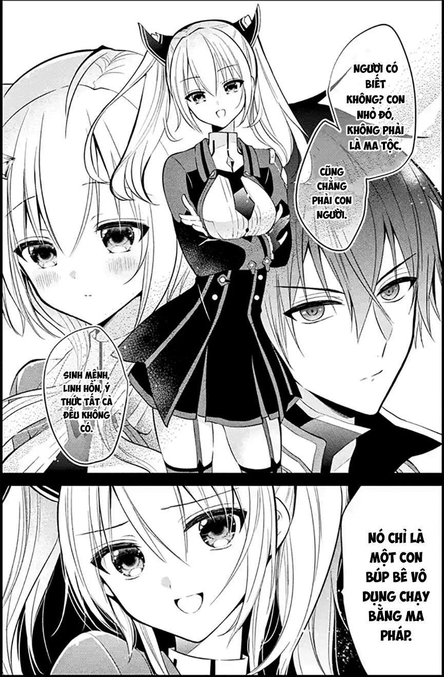 Học Viện Ma Vương - Maou Gakuin No Futekigousha: Shijou Saikyou No Maou No Shiso, Tensei Shite Shison-Tachi No Gakkou E Kayou Chapter 4 - Trang 4