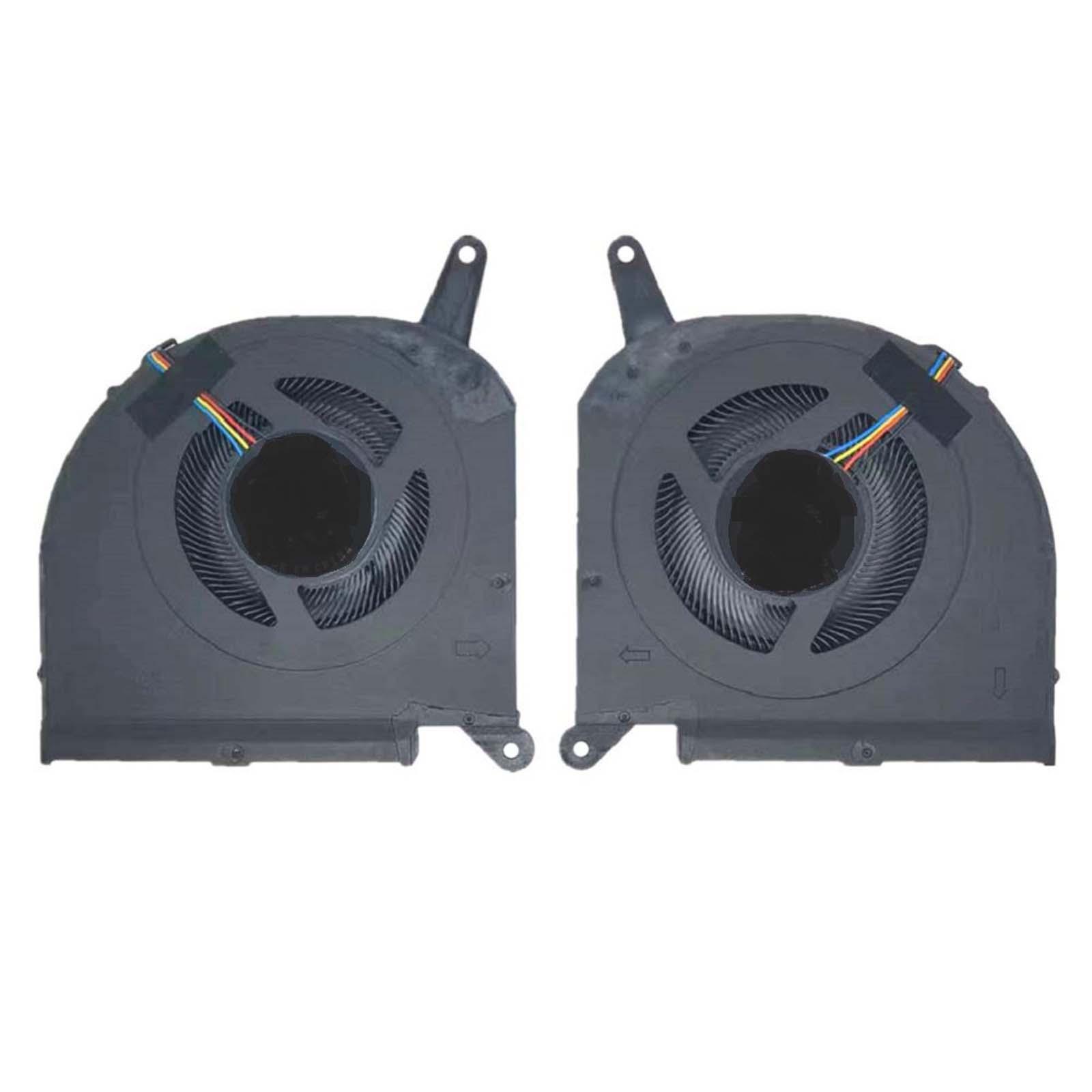2x Laptop CPU Cooling Fan ,Computer Fan ,High Performance ,Professional ,Direct Replace Accessory CPU  PC Cooling Fan for  15G 17P KB