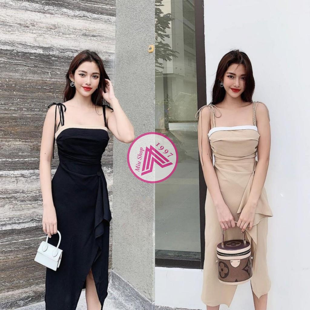 Đầm Cúp Ngực Thắt Nơ Vai HIHOL Mẫu Mới