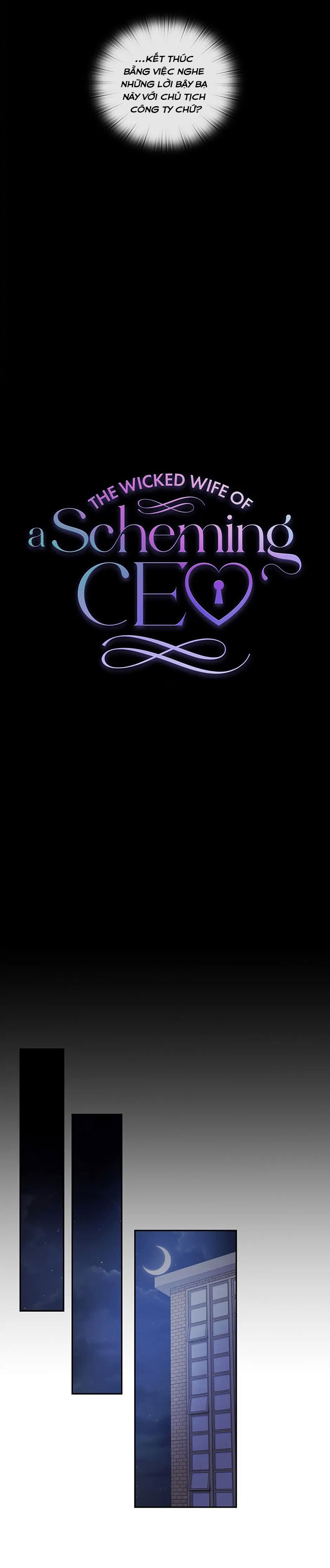người vợ xảo trá và ceo mưu mô chapter 1 5