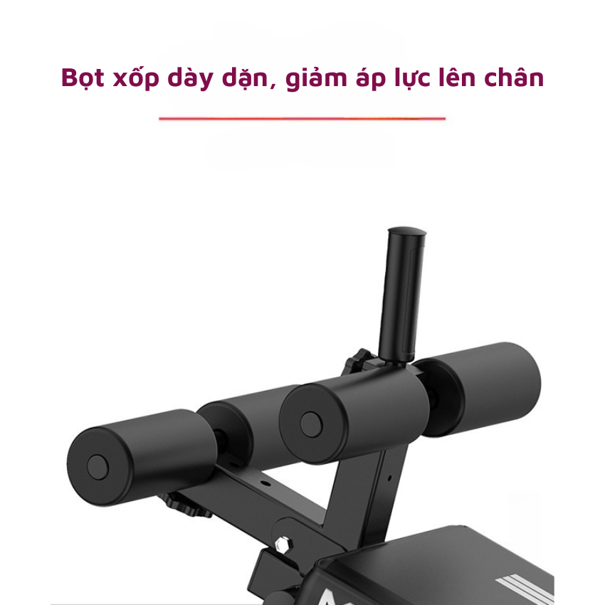 Ghế Tập Cơ Bụng Gấp Gọn, Ghế Tập Gym Đa Năng, Tập Bụng, Eo, Bắp Tay