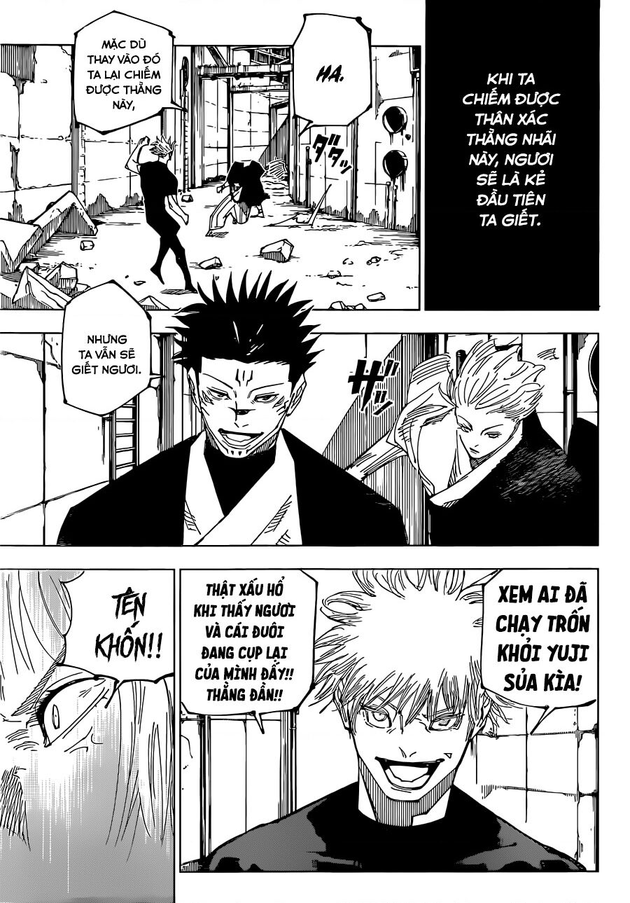 jujutsu kaisen - chú thuật hồi chiến chapter 221 15