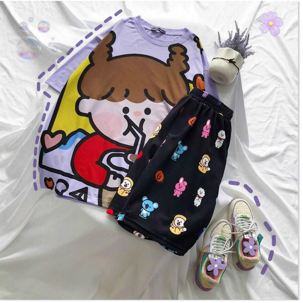 SET THUN NỮ COTTON,NHIỀU MÀU SẮC