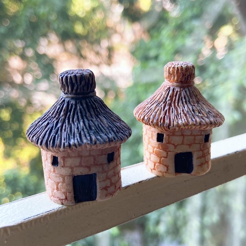 Tiểu cảnh mini Terrarium ️Ngôi nhà tiểu cảnh trang trí sen đá, sân vườn, bể cá, bể terrarium