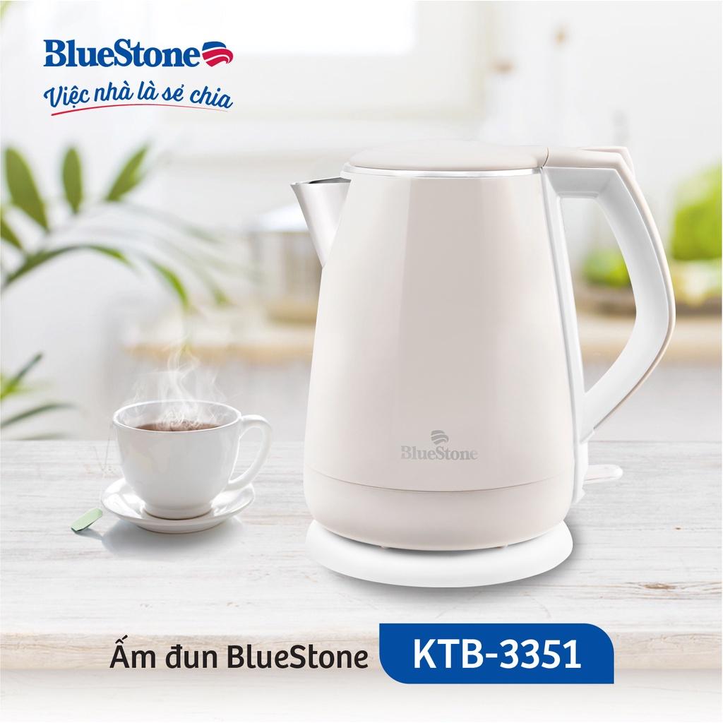 Ấm Đun Siêu Tốc BlueStone KTB-3351 , 1.5 lít - 1800W , Bảo Hành Điện Tử 2 Năm, Hàng chính hãng