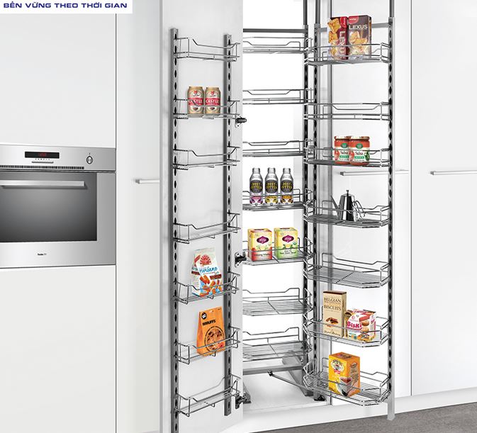 Tủ kho thép Tundo KCT-6 mạ crom dạng nan Boss R415*C*S500 mm