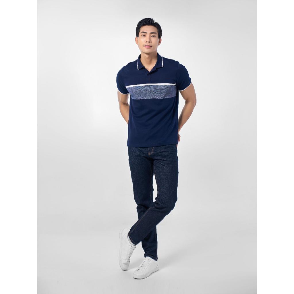 OWEN - Áo polo nam Owen kẻ ngang