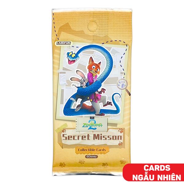 Card Bo Góc Zootopia - Zootopia 2 - Secret Misson - Card.Fun UD12 (Cards Ngẫu Nhiên)