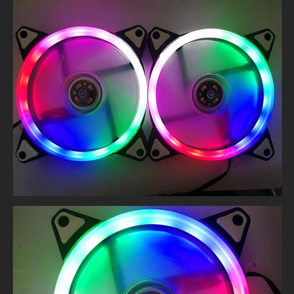 4/3Pin 120mm Computer LED Case Cooling Fan