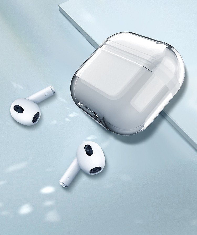 Bao Case Ốp TPU Kai Trong Suốt bảo vệ dành cho AirPods 3_Hàng Chính Hãng