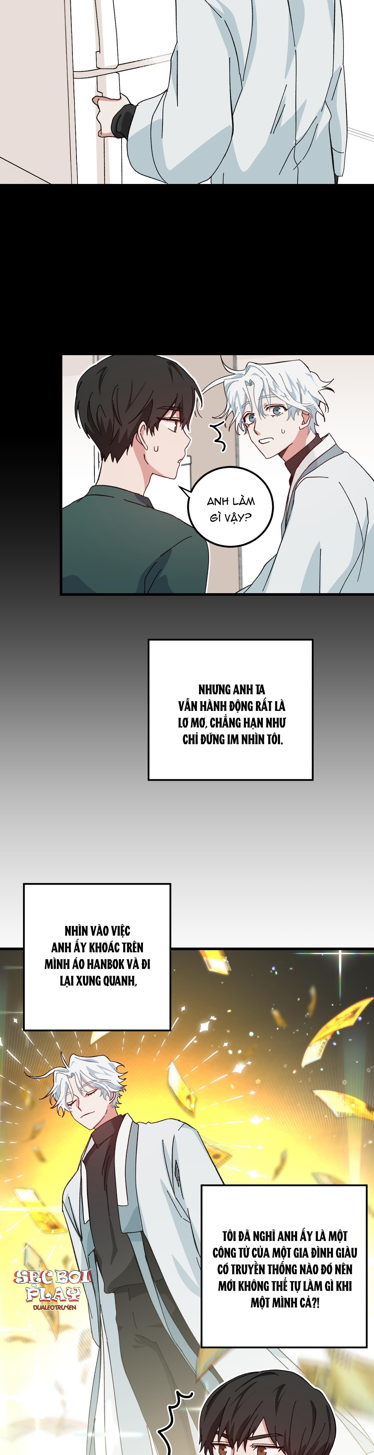 yêu tôi đi, thần hộ mệnh chapter 4 18