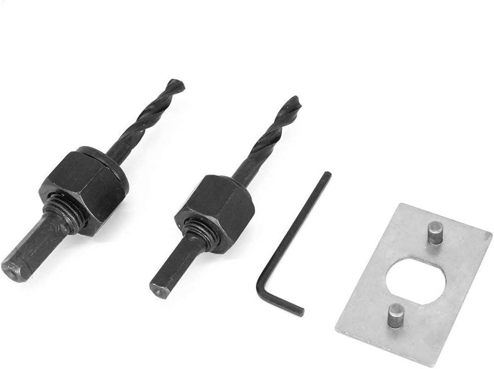 Bộ chuyển đổi cưa lỗ 13 miếng Holesaw, 2 miếng trung tâm Bit cho gỗ thạch cao Nhựa PVC Cưa lỗ