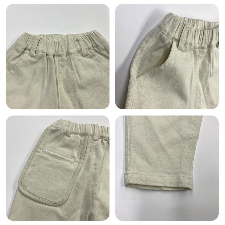 Quần kaki dáng baggy túi hộp sau sành điệu cho bé Q877