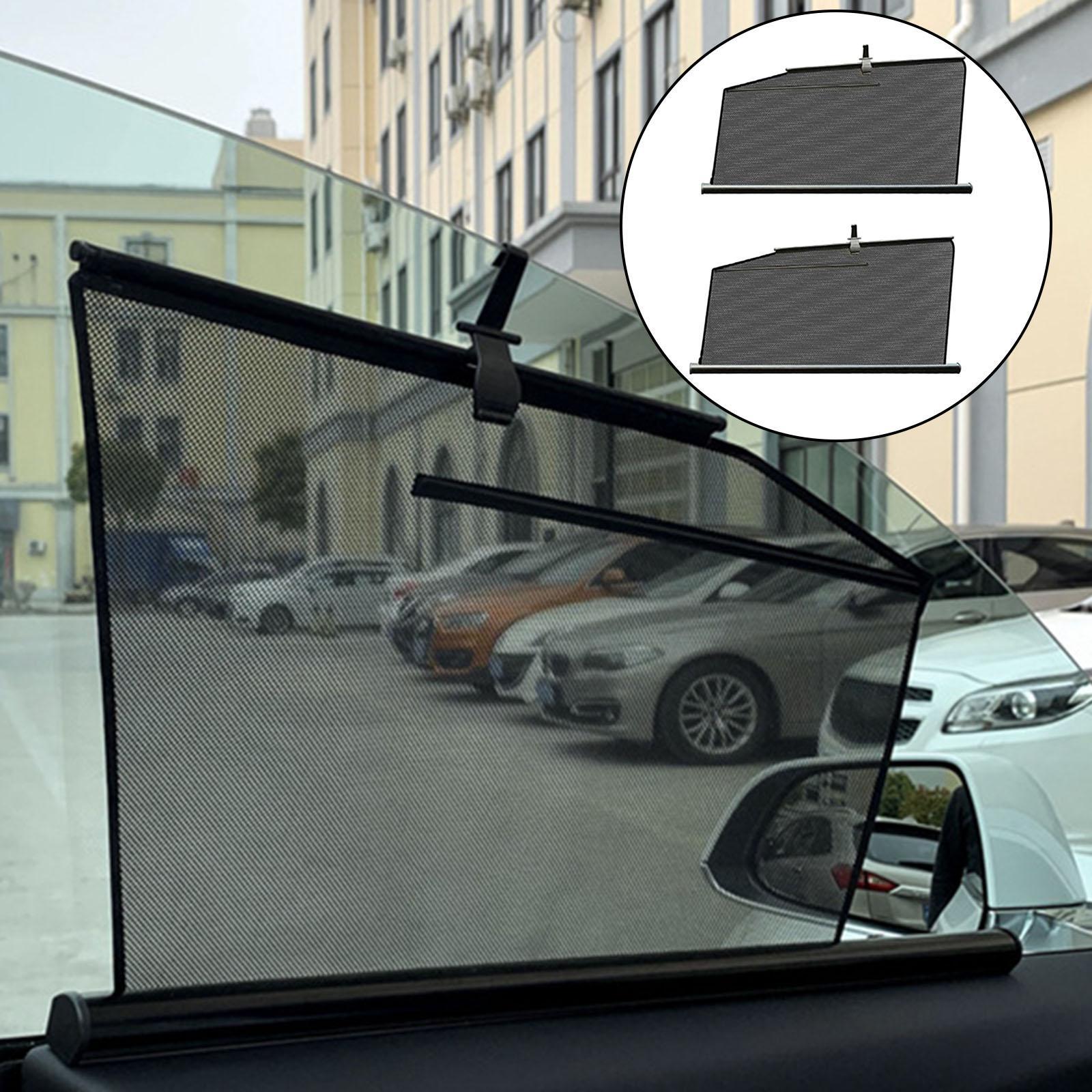 2x Car Window Curtains for  Sun Shade