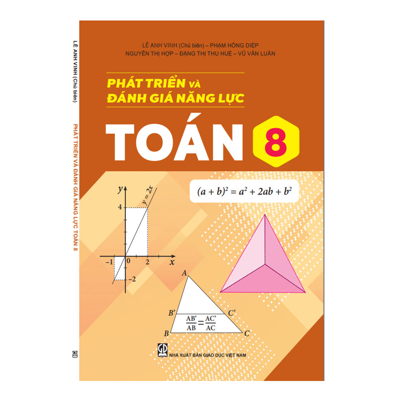 Sách - Phát triển và đánh giá năng lực toán 8 - KL