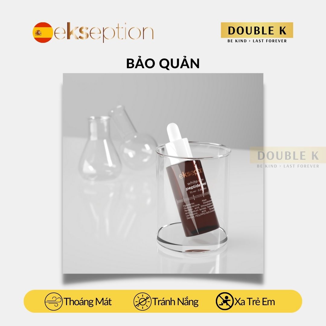 ekseption White-Up Peptide Peel - Sáng Da, Mờ Thâm Sạm Nám, Tươi Trẻ Làn Da - Double K