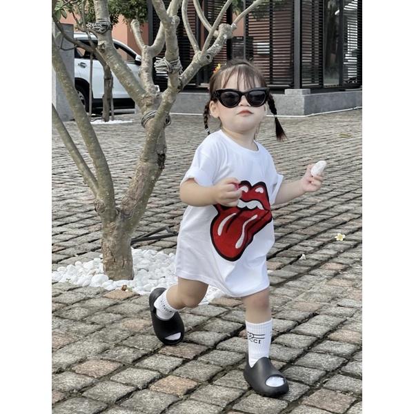 Áo thun hình môi cho bé và mẹ , áo thun gia đình , Kid_genZ