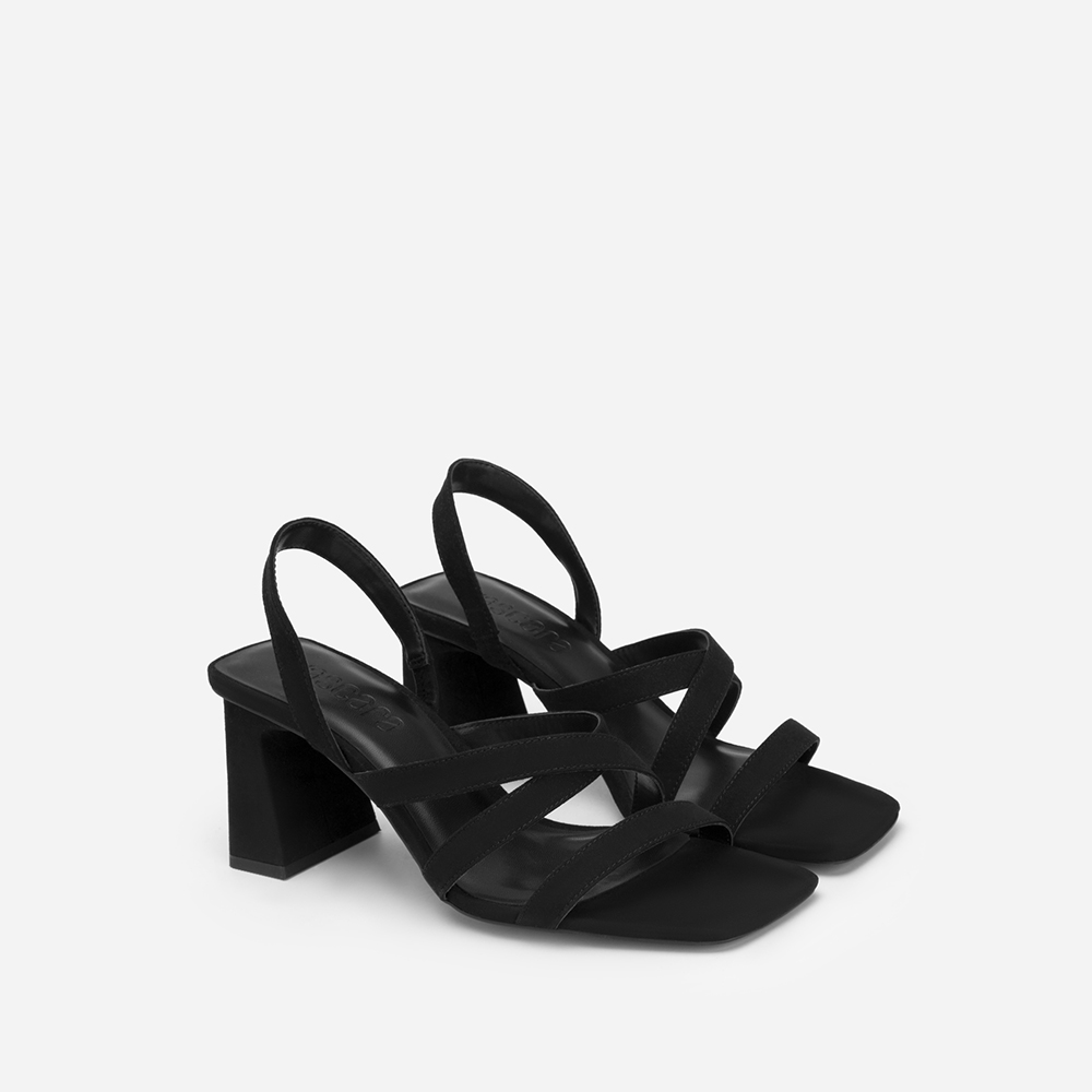 Vascara Giày Sandal Multi-Strap Gót Trụ  - SDN 0746