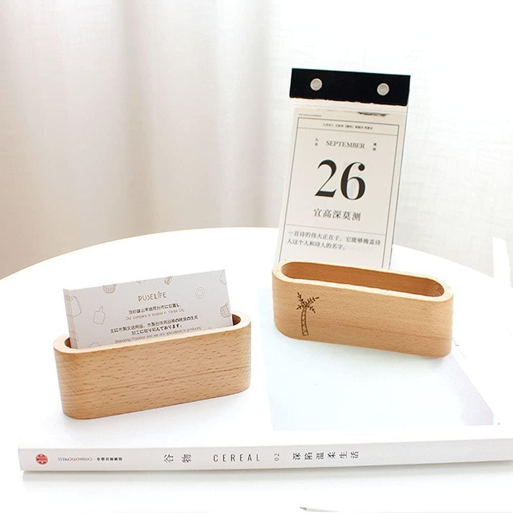 Giá đỡ danh thiếp, Giá đỡ trưng bày thẻ, Giá đỡ danh thiếp bằng gỗ
