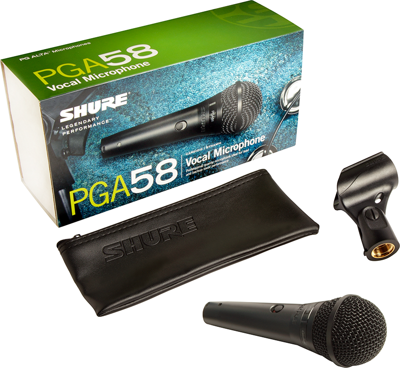 Micro Shure PGA58 - Hàng Chính Hãng