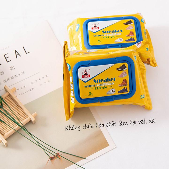 Combo 2 Khăn Lau Giày Siêu Sạch Giúp Giày Bạn Luôn Sạch - 00036