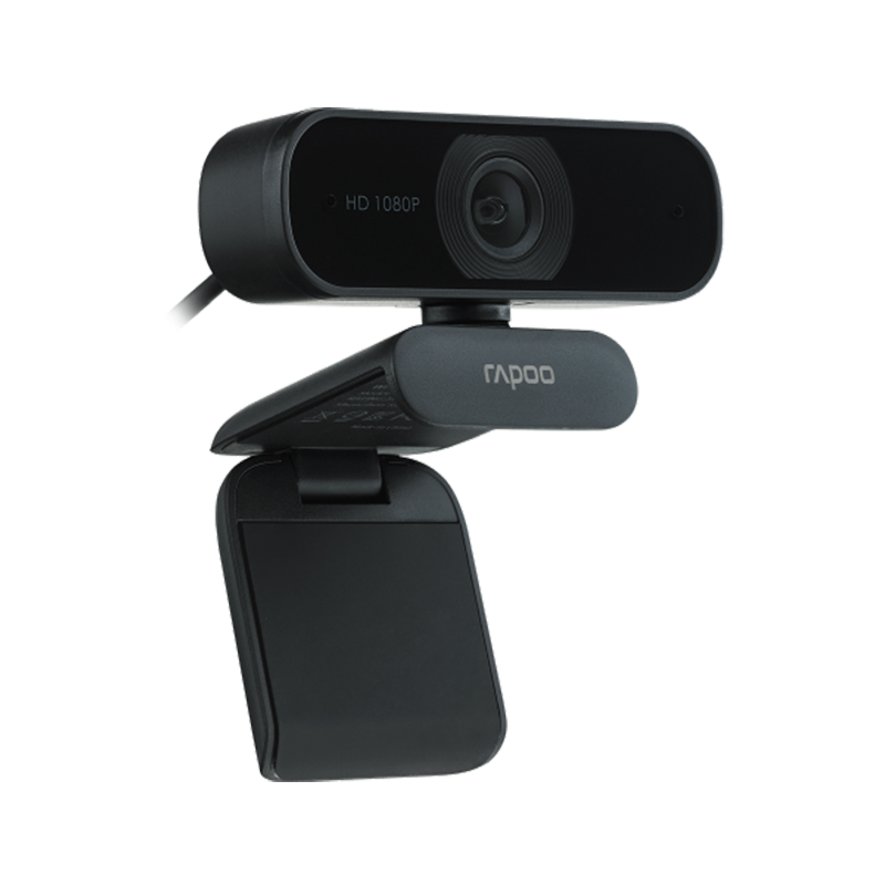 Webcam HD 1080P, góc 95° siêu rộng, tự động lấy nét, tích hợp micro - Rapoo C260 - Hàng chính hãng