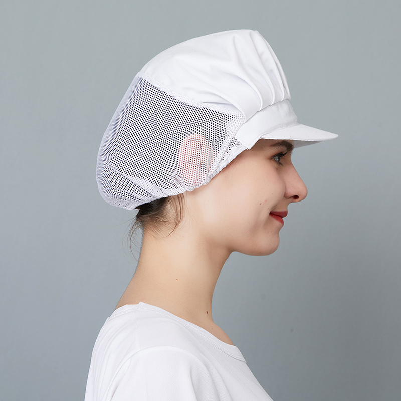 Nón lưới trùm tóc công nhân màu trắng