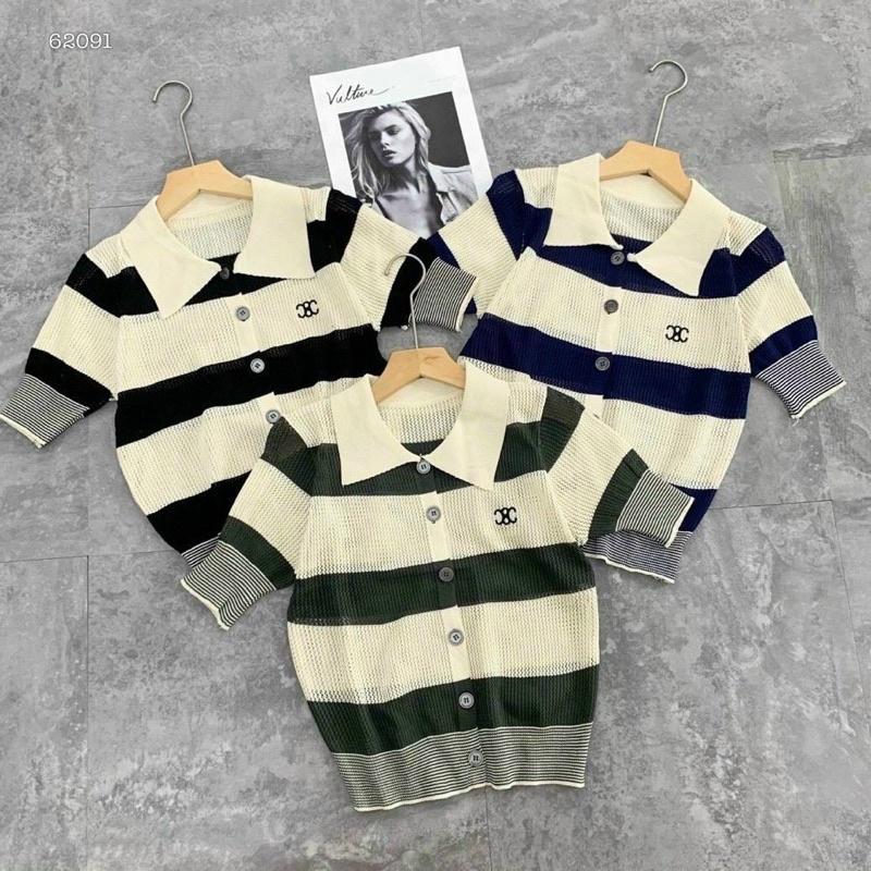 ÁO LEN SỌC POLO