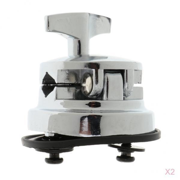 3pcs Opened Alloy Tom Drum Holder Base Support Percussion Instrument Parts