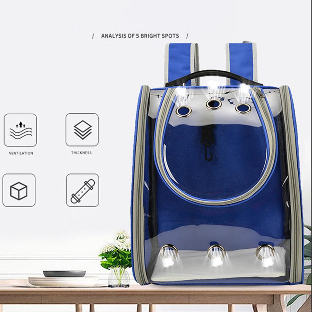 Pet Cat Dog Carrier Bag Backpack Travel Kennel Handbag Puppy Bag Crate Red