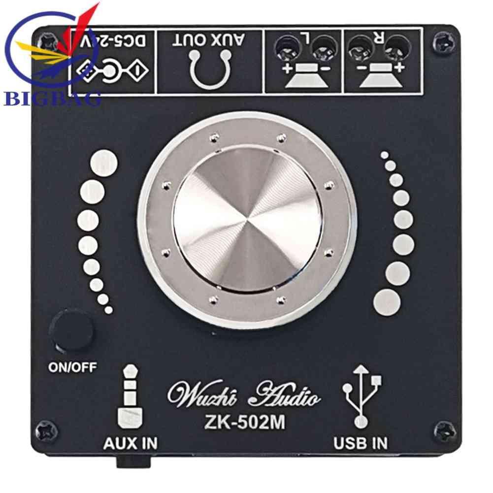 Bảng Mạch Khuếch Đại Âm Thanh ZK-502M Mini Bluetooth 5.0 50WX2