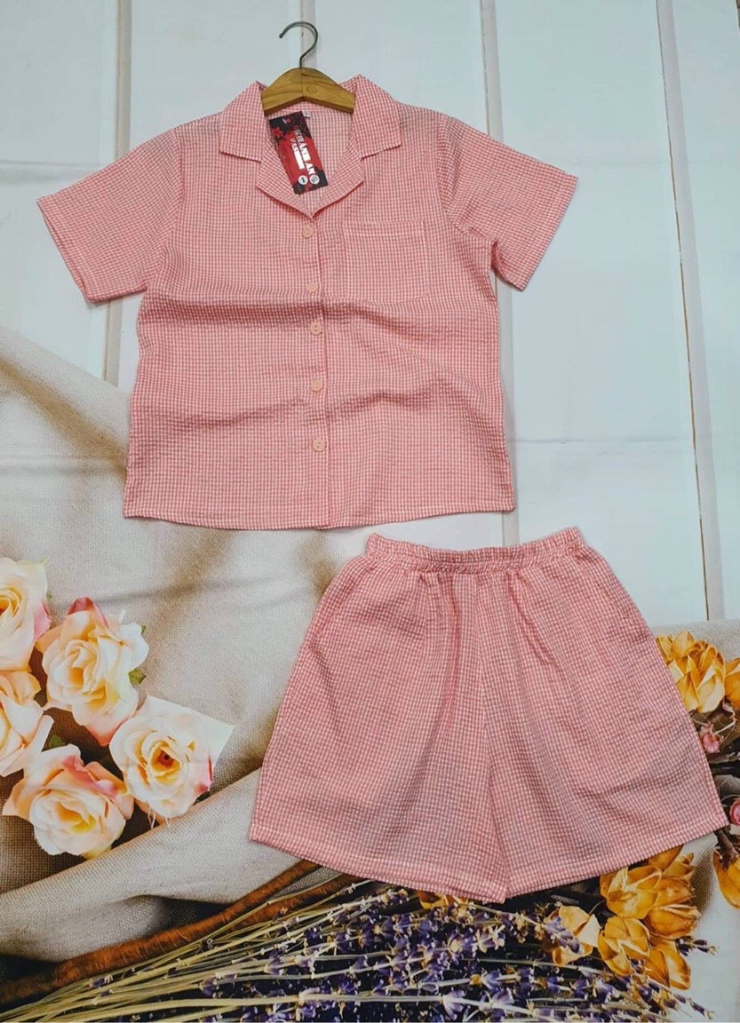 [40kg - 70kg] Đồ Bộ Mặc Nhà, Đồ Bộ Nữ Đùi Lụa Xốp Tay Cánh Ngắn, Có Bigsize