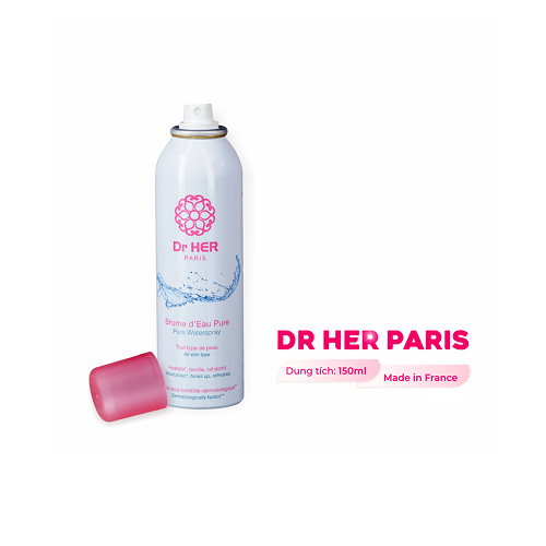 Xịt khoáng cấp ẩm da Dr HER Paris_400ML