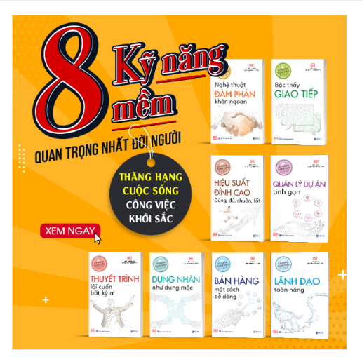Combo Kỹ năng toàn diện trong cuộc sống và công việc