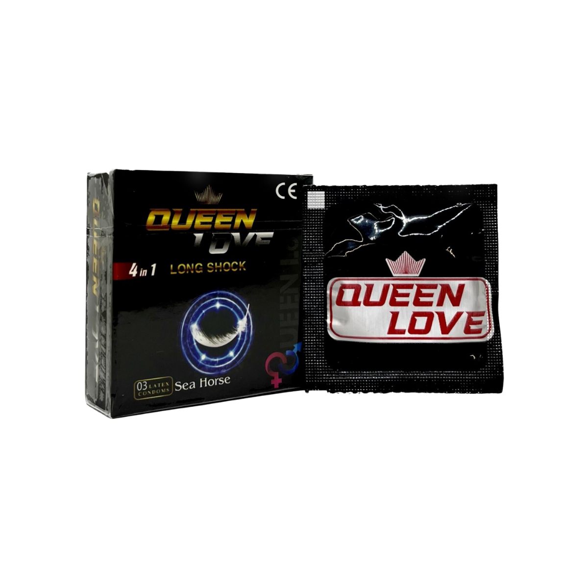 Bao Cao Su Queen Love 4 in 1 (Hộp 10 cái)