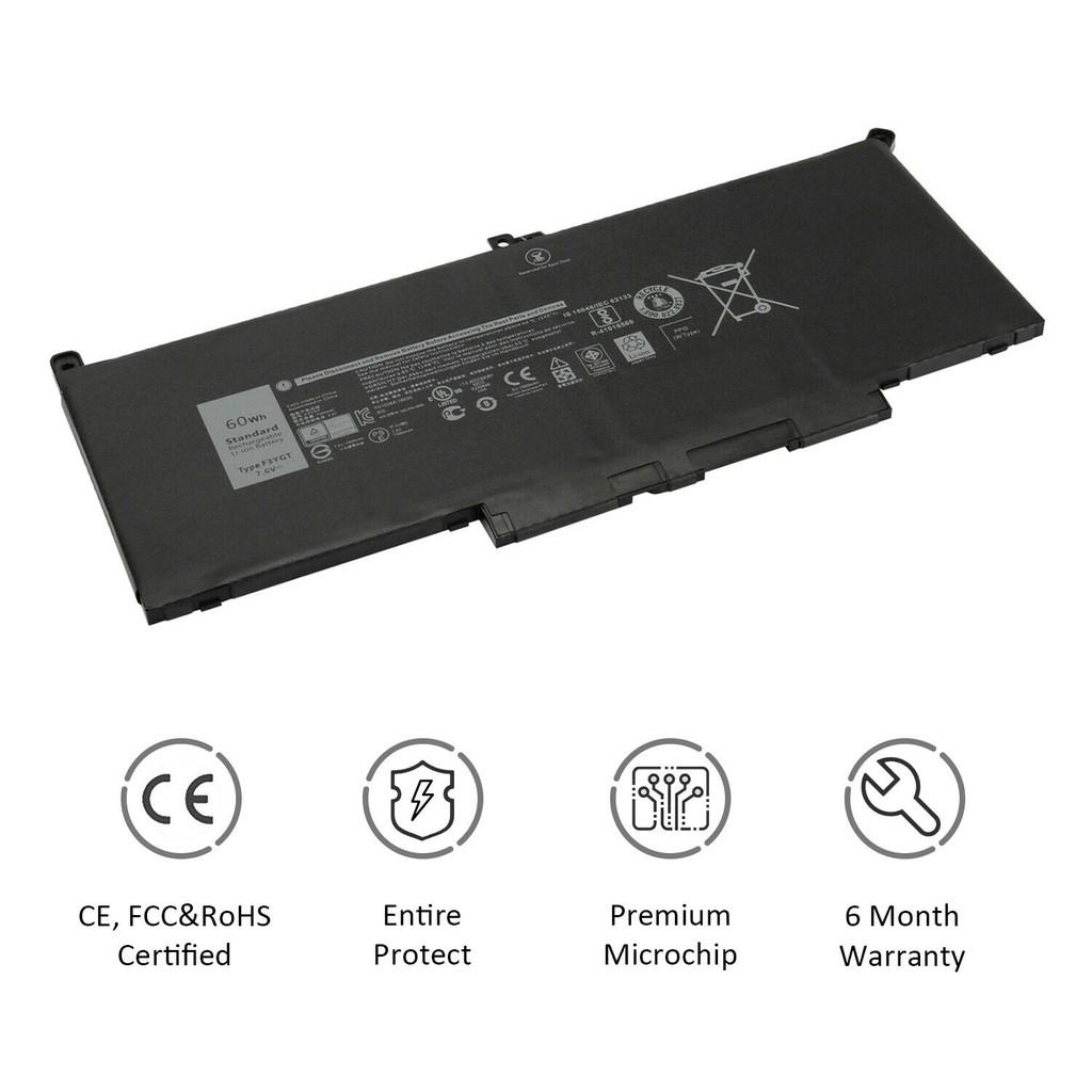 Pin dùng cho laptop Dell Latitude 12 13 14 7000 7280 7290 7380 7390 7480 7490 F3YGT DM3WC 0DM3WC 2X39G