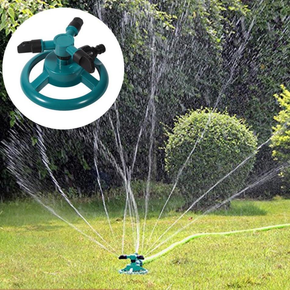 Vòi phun nước tưới cây 3 đầu xoay 360 độ 206799