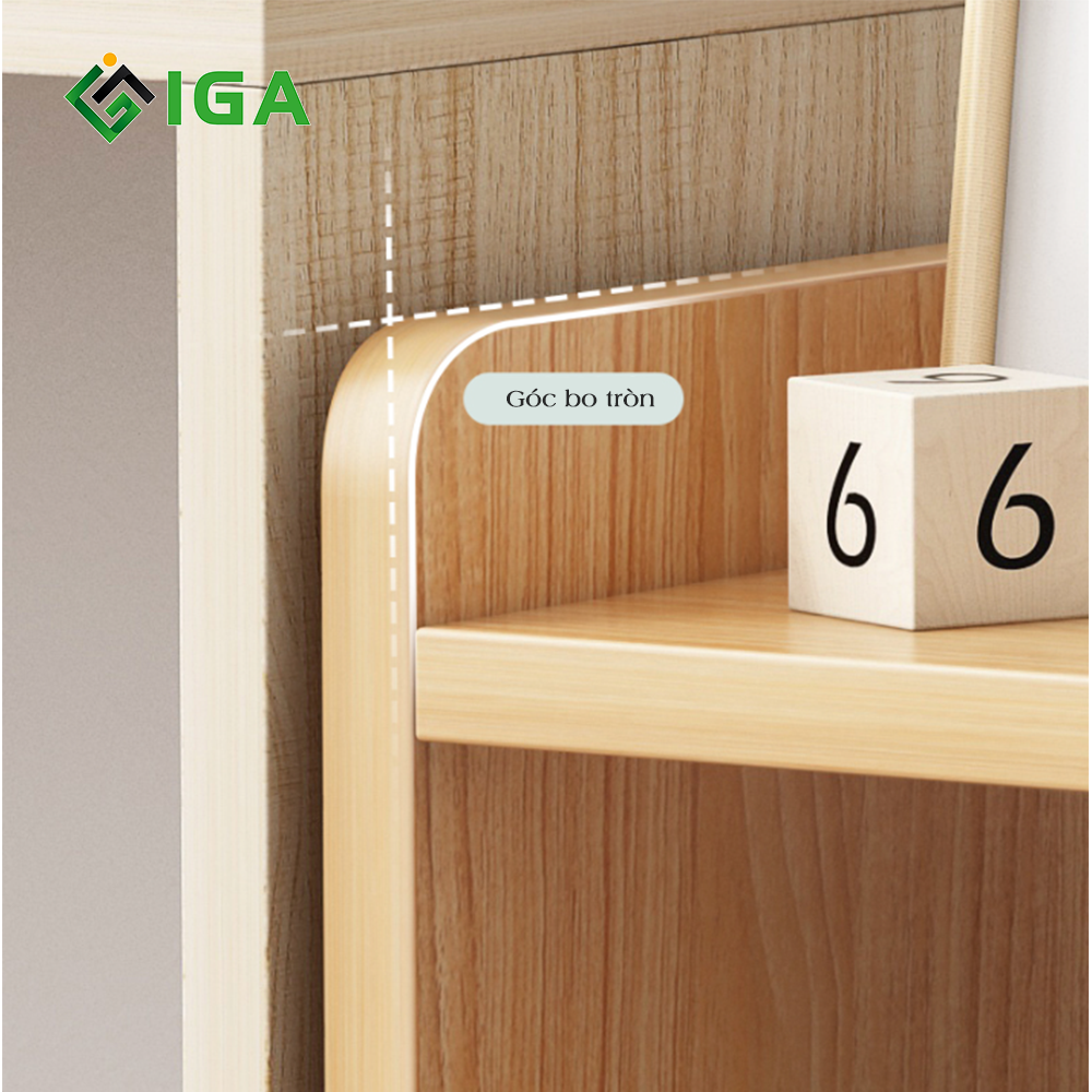 Giá Sách Mini Tủ Đầu Giường Phong Cách Nordic Thương Hiệu IGA - GP156