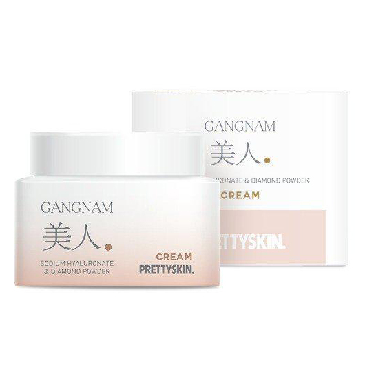 Kem dưỡng trắng da, mờ nám Pretty Skin GANGNAM MIIN Cream 50ml