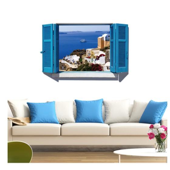 Decal trang trí cửa sổ mẫu mới 012