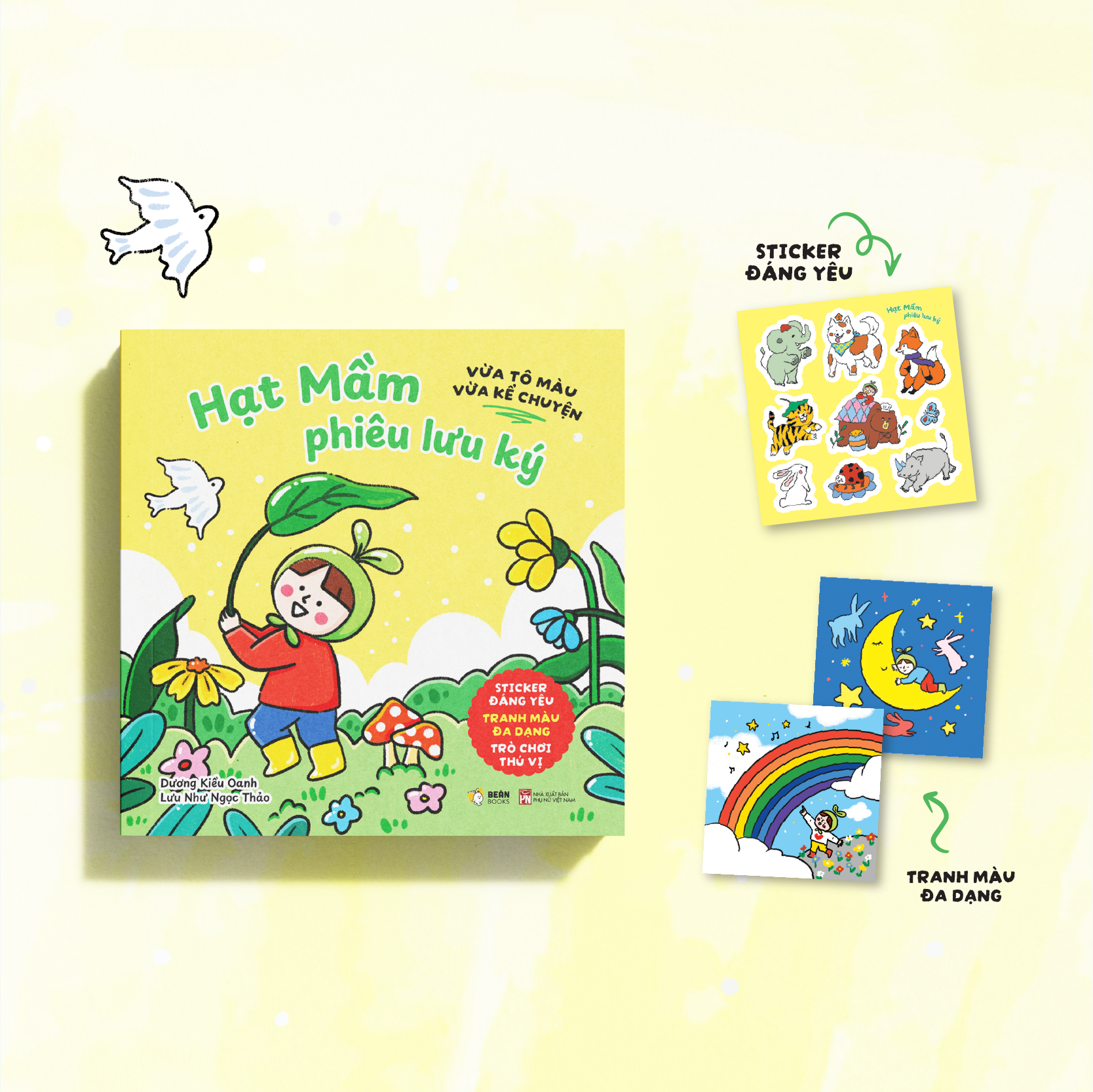 Bộ Sách 2 Cuốn: Hạt Mầm Phiêu Lưu Ký - Hạt Mầm Vui Nhộn Bốn Mùa (Phân Loại Lẻ/Bộ)