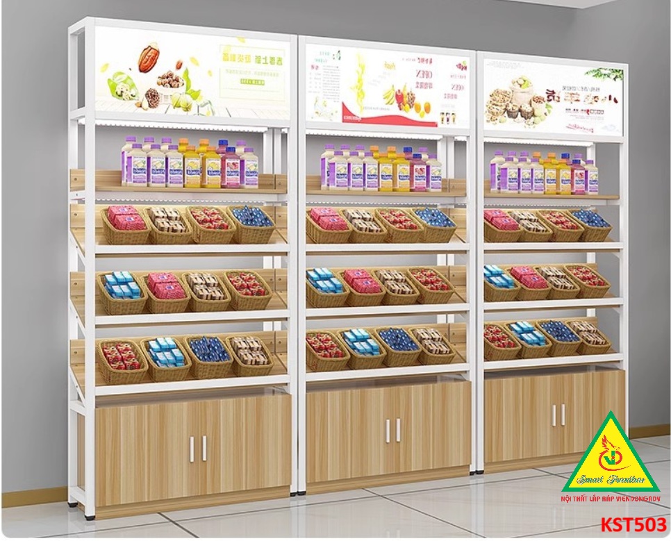 Kệ trưng bày sản phẩm, hàng hóa , kệ siêu thị , cửa hàng KST503 - NỘI THẤT LẮP RÁP VIENDONGADV