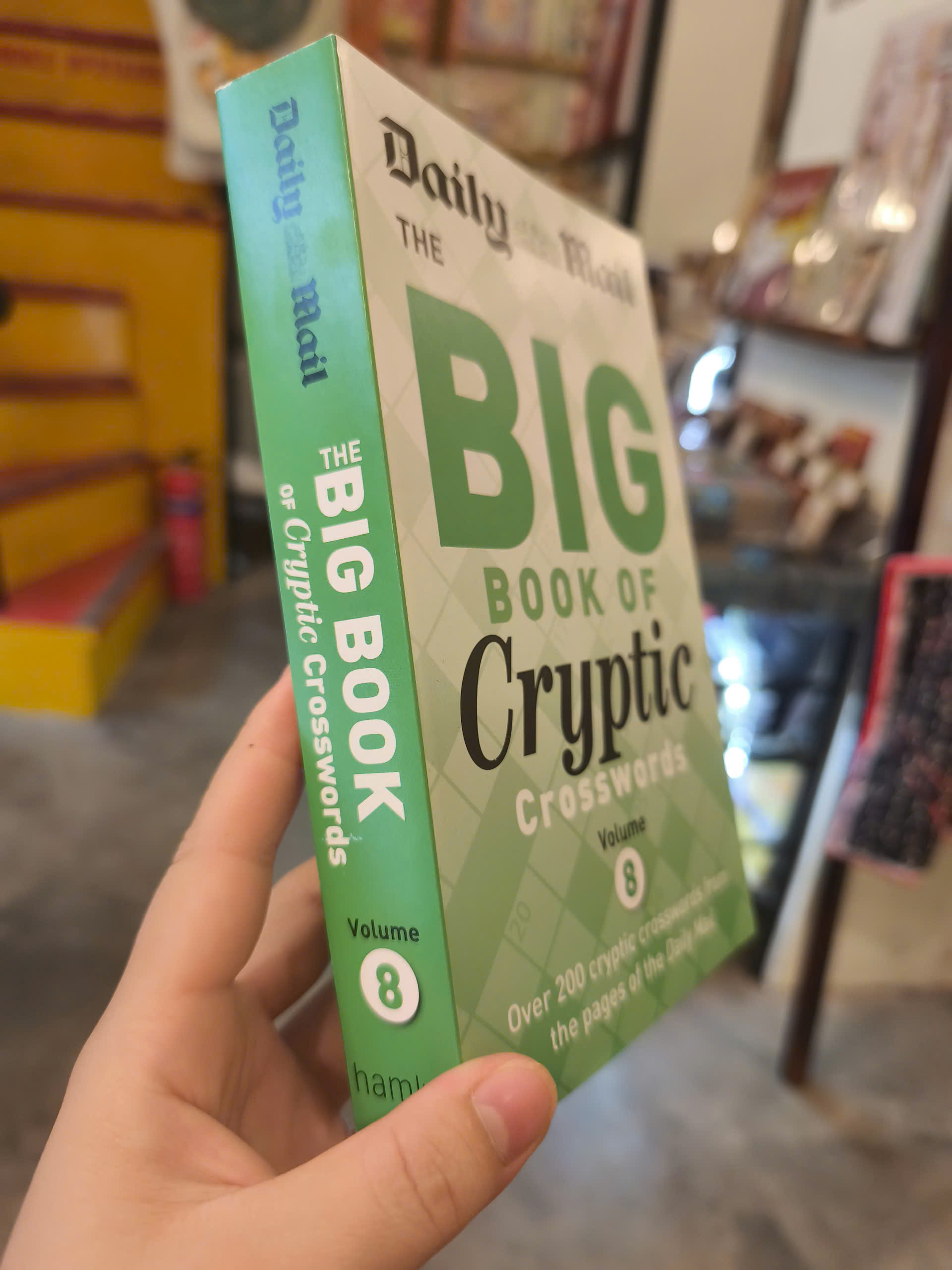 Sách - Big Book of Cryptic Crosswords 8 | Games / Ngoại văn Nhập khẩu UK / Trò chơi ô chữ giải trí