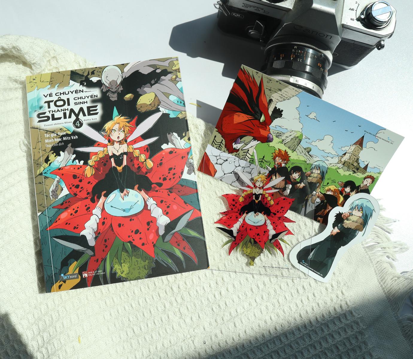 Về Chuyện Tôi Chuyển Sinh Thành Slime - Tập 4 - Bản Đặc Biệt - Tặng Kèm Bookmark + Postcard + Card Trong